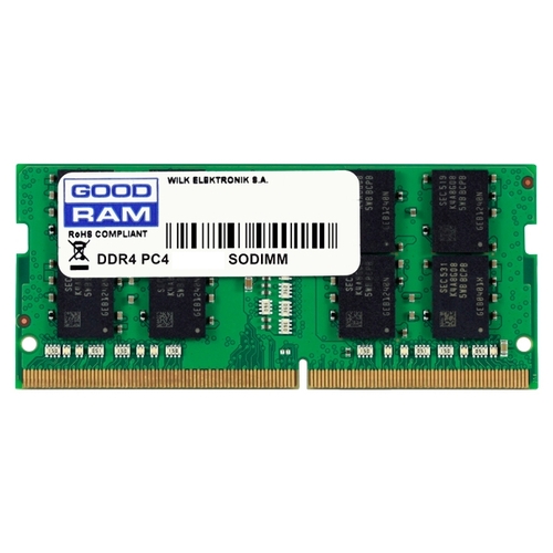 GOODRAM 4GB DDR4 SODIMM PC4-21300 GR2666S464L19S4G foxline 8gb ddr4 sodimm pc4 21300 fl2666d4s19 8g