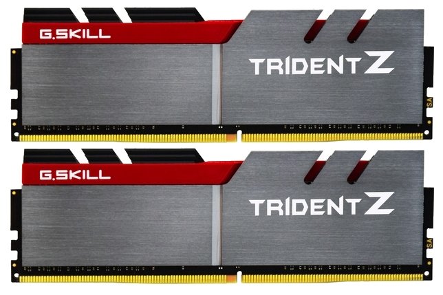 G.Skill Trident Z 2x16GB DDR4 PC4-25600 F4-3200C16D-32GTZ g skill ripjaws v 2x4gb ddr4 pc4 25600 f4 3200c16d 8gvkb
