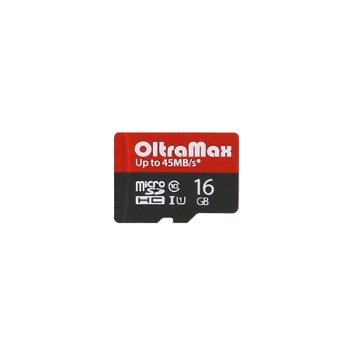 Oltramax Elite OM016GCSDHC10UHS-1-ElU1 microSDHC 16GB hikvision microsdhc hs tf c1std16gadapter 16gb
