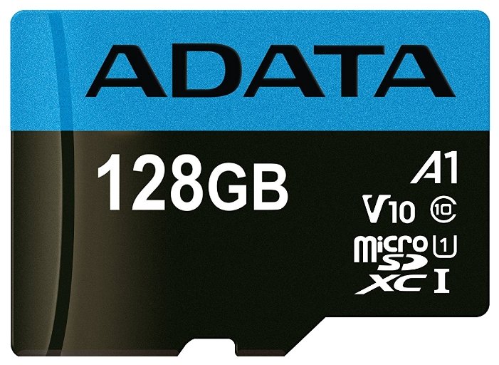 A-Data Premier AUSDX128GUICL10A1-RA1 microSDXC 128GB a data premier pro ausdx256gui3v30sa2 ra1 microsdxc 256gb