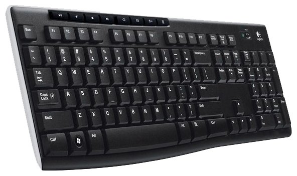 Logitech Wireless Keyboard K270 920-003757 беспроводная клавиатура logitech k380 red