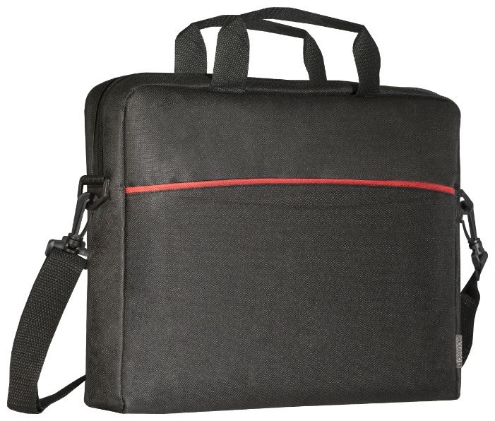 Defender Lite 15.6 сумка мессенджер на клапане наружный карман длинный ремень бордовый