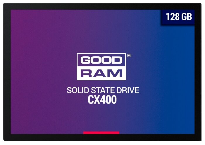 SSD GOODRAM CX400 128GB SSDPR-CX400-128 ssd goodram cx400 gen 2 256gb ssdpr cx400 256 g2