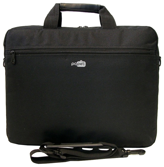 PC Pet 15.6 Grey PCP-A1415GY сумка дорожная на молнии наружный карман длинный ремень морской волны