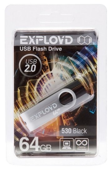 USB Flash Exployd 530 64GB  EX064GB530-O usb flash exployd 570 4gb