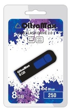 USB Flash Oltramax 250 8GB  OM-8GB-250-Red флешка oltramax 50 16 гб usb2 0 чт до 15 мб с зап до 8 мб с красная