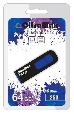 USB Flash Oltramax 250 64GB  OM-64GB-250-Turquoise