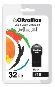 USB Flash Oltramax 210 32GB  OM-32GB-210-Blue usb flash oltramax 30 32gb om032gb30 bl