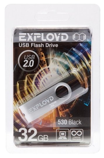 usb flash exployd 580 32gb ex 32gb 580 red USB Flash Exployd 530 32GB  EX032GB530-Bl