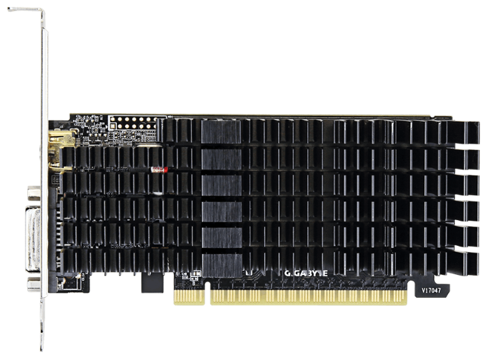 Gigabyte GeForce GT 710 2GB GDDR5 GV-N710D5SL-2GL gigabyte geforce rtx 4090 aero oc 24g gv n4090aero oc 24gd