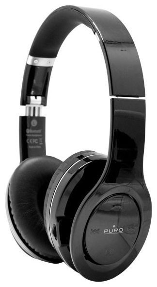 Puro BTHS01 Black наушники с микрофоном a4tech bloody g521 2 3м мониторные usb оголовье g521 black