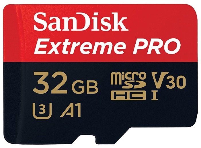 SanDisk Extreme PRO SDSQXCG-032G-GN6MA microSDHC 32GB карта памяти sandisk microsdhc ultra 32gb class 10 sdsqunr 032g gn3mn