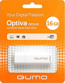 USB Flash QUMO Optiva 01 16GB usb flash qumo optiva 01 16gb red