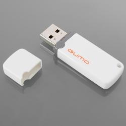 USB Flash QUMO Optiva 02 16GB White usb flash qumo nanodrive 32gb white