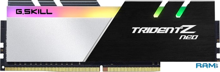 G.Skill Trident Z Neo 2x16GB DDR4 PC4-28800 F4-3600C16D-32GTZNC модуль памяти g skill trident z neo ddr4 3600mhz pc4 28800 cl16 32gb kit 2x16gb f4 3600c16d 32gtznc