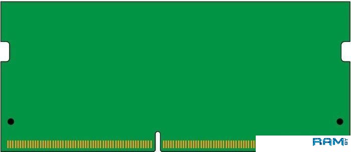 Kingston 4GB DDR4 SODIMM PC4-25600 KVR32S22S64 kingston valueram 32gb ddr4 pc4 25600 kvr32n22d832