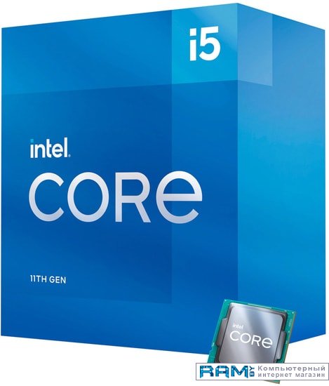 Intel Core i5-11400 BOX irbis groovy midi tower 250w i5 11400 6c 12t 2 6ghz 8gb ddr4 256gb ssd intel uhd wi fi6 bt5 no kb