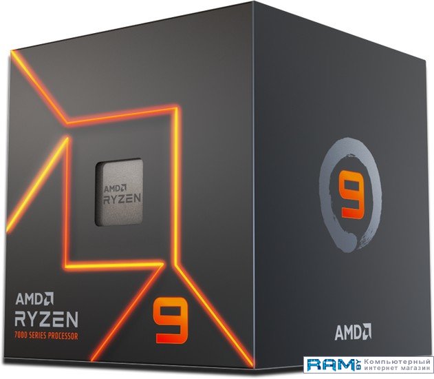 AMD Ryzen 9 7900 системный блок wag 21478 amd ryzen 9 7900 8 гб ddr5 radeon vega 1000 гб 240 гб ssd