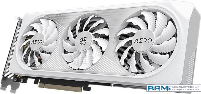 Gigabyte GeForce RTX 4060 Aero OC 8G GV-N4060AERO OC-8GD gigabyte aero 14 oled bmf 72kzbb4sd