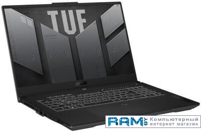 ASUS TUF Gaming F17 2023 FX707ZU4-HX019 ноутбук asus rog strix g16 2023 g614ji n4240 90nr0d42 m00ex0 16 core i7 13650hx 16gb ssd 1024gb geforce® rtx 4070 для ноутбуков серый