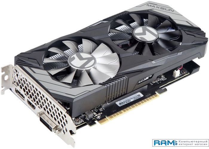 

Maxsun GeForce GTX 1650 Terminator 4GB D6