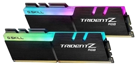 G.Skill Trident Z RGB 2x16GB DDR4 PC4-25600 F4-3200C16D-32GTZR g skill trident z 2x8gb ddr4 pc4 25600 f4 3200c16d 16gtzkw