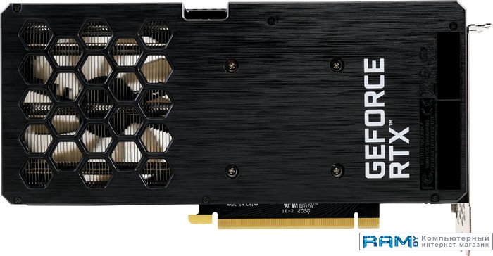 Palit GeForce RTX 3050 Dual OC 8G NE63050T19P1-190AD видеокарта palit rtx 3050 dual 8gb gddr6 1552mhz pci e 4 0 8192mb 14000mhz 128 bit hdmi 3xdp ne63050018p1 1070d