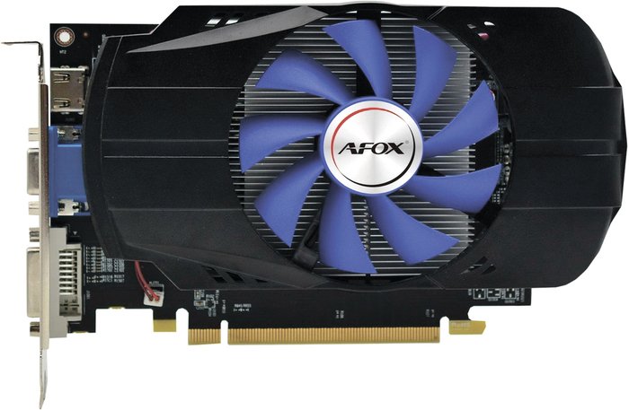 AFOX Radeon R7 350 2GB GDDR5 AFR7350-2048D5H4-V3 видеокарта afox radeon rx 6600 xt afrx6600xt 8gd6h4
