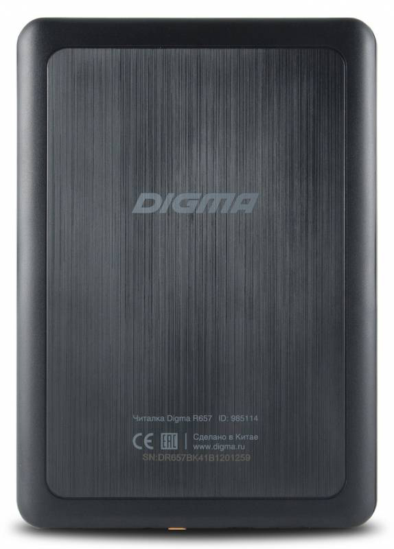 Электронная книга digma r68b black обзор