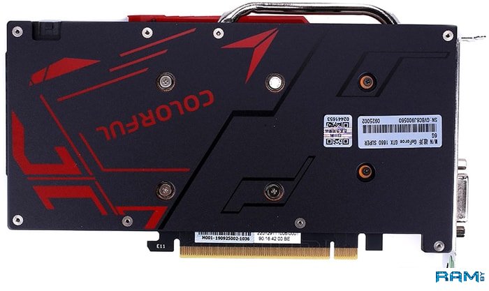 

Colorful GeForce GTX 1660 Super NB 6G-V