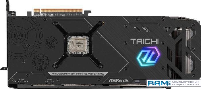 ASRock Radeon RX 7900 XTX Taichi 24GB OC RX7900XTX TC 24GO asrock b550 taichi