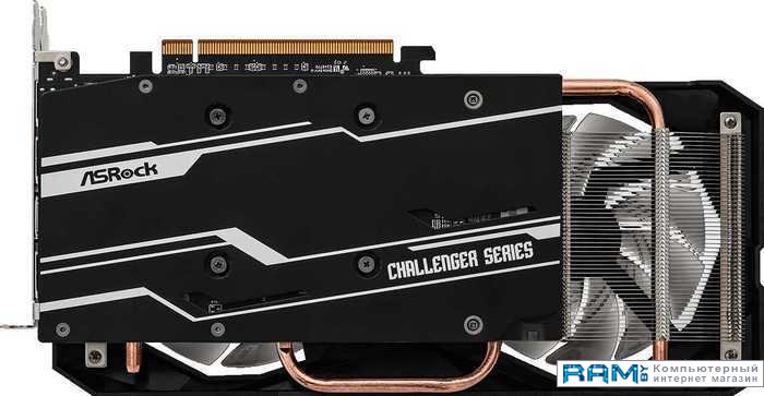 ASRock Radeon RX 7600 Challenger 8GB OC RX 7600 CL 8GO asrock radeon rx 6700 xt challenger pro 12gb rx6700xt clp 12g