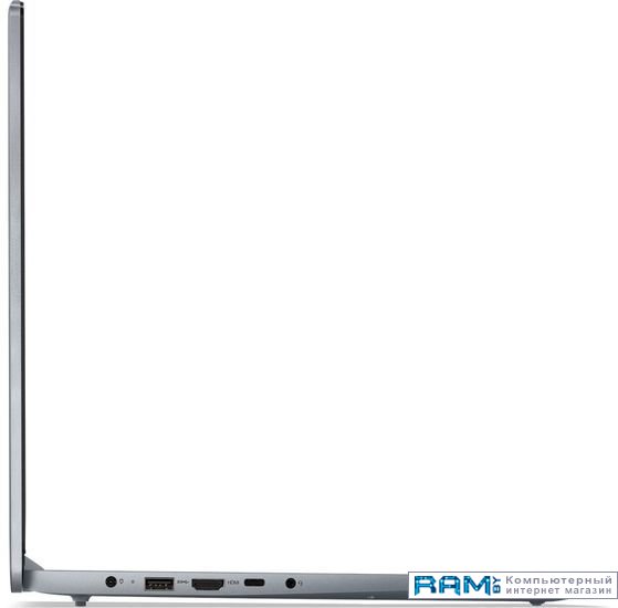 Lenovo IdeaPad Slim 3 16IRU8 82X8001DRK ультрабук lenovo ideapad 3 14itl05 gray 81x7007wrk