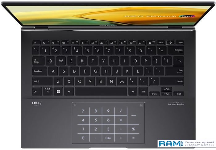 ASUS ZenBook 14 UM3402YA-KP660 кулер для ноутбука nobrand asus zenbook u500 ux51 правый 019005