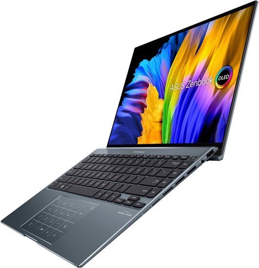ASUS Zenbook 14X OLED UX5401ZA-KN195 ноутбук asus zenbook 14x oled ux5401za kn195 90nb0wm1 m00a70 14 core i7 12700h 16gb ssd 512gb iris xe graphics eligible серый