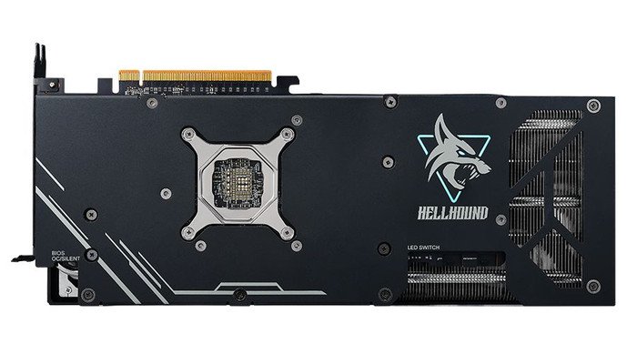 PowerColor Hellhound Radeon RX 7700 XT 12GB GDDR6 RX 7700 XT 12G-LOC asus dual radeon rx 7700 xt oc edition 12gb gddr6 dual rx7700xt o12g