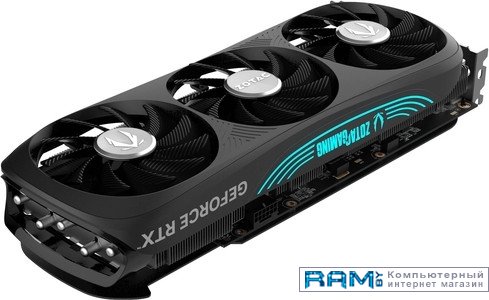 ZOTAC GeForce RTX 4070 Super Trinity Black Edition 12GB GDDR6X ZT-D40720D-10P