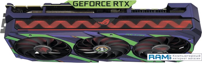 Купить видеокарта Asus Rog Strix Geforce Rtx 3090 24gb Gddr6x Oc Eva