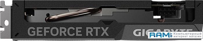 Gigabyte GeForce RTX 4060 Windforce OC 8G GV-N4060WF2OC-8GD видеокарта gigabyte geforce rtx rtx 4060 ti windforce oc 8g 2550mhz pci e 4 0 8192mb 18000mhz 128 bit 2xhdmi 2xdp gv n406twf2oc 8gd