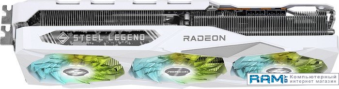 ASRock Radeon RX 7800 XT Steel Legend 16GB OC RX7800XT SL 16GO asus dual radeon rx 7800 xt oc edition 16gb gddr6 dual rx7800xt o16g
