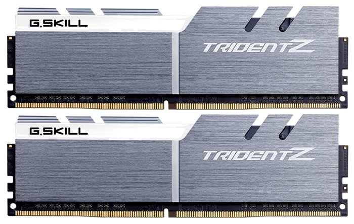 G.Skill Trident Z 2x16GB DDR4 PC4-25600 F4-3200C16D-32GTZSW g skill trident z neo 2x16gb ddr4 pc4 25600 f4 3200c16d 32gtzn