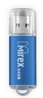 USB Flash Mirex UNIT AQUA 64GB 13600-FMUAQU64 флешка mirex turning knife 8гб silver 13600 dvrtkn08