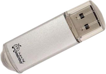 USB Flash Smart Buy 64GB V-Cut Silver SB64GBVC-S usb flash smart buy stream 64gb