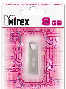 USB Flash Mirex INTRO 8GB 13600-ITRNTO08 флешка mirex intro 8гб silver 13600 itrnto08