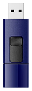 USB Flash Silicon-Power Blaze B05 Blue 8GB SP008GBUF3B05V1D usb flash silicon power helios 101 blue 64gb sp064gbuf2101v1b