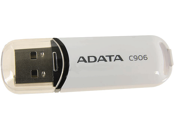 USB Flash A-Data C906 16  White AC906-16G-RWH