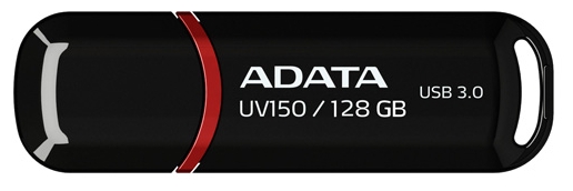 USB Flash A-Data DashDrive UV150 128GB AUV150-128G-RBK usb flash a data dashdrive uv150 64gb auv150 64g rbk