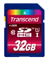 Transcend SDHC Class 10 UHS-I 32Gb TS32GSDHC10U1 карта памяти transcend micro sdhc card 64gb class10 u1 w adapter ts64gusdu1