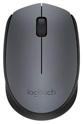 Logitech M170 Wireless Mouse GrayBlack 910-004642 hxsj эргономичная оптическая управление 2 4g wireless gaming mouse мыши регулируемая 2400 dpi с 6 кнопками для mac ноутбук pc notebook computer