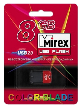 USB Flash Mirex ARTON RED 8GB 13600-FMUART08 usb flash mirex bottle opener 8gb 13600 dvrbop08